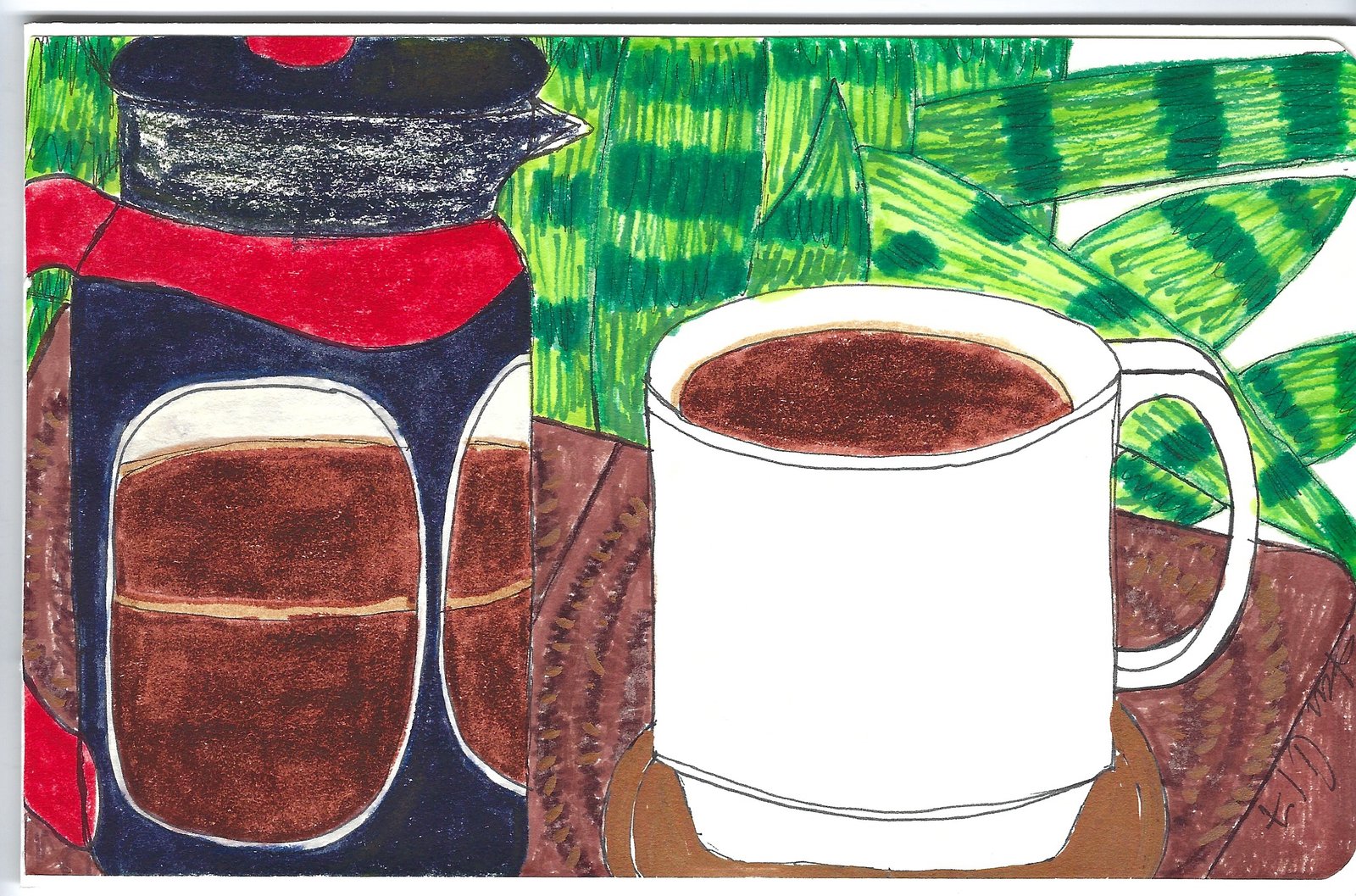 2017_FrenchPress&CoffeeMug